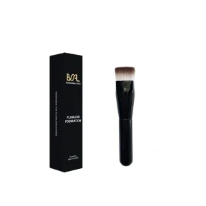 BSFL 4D Precision Master foundation brush with professional minimalist black packaging box.